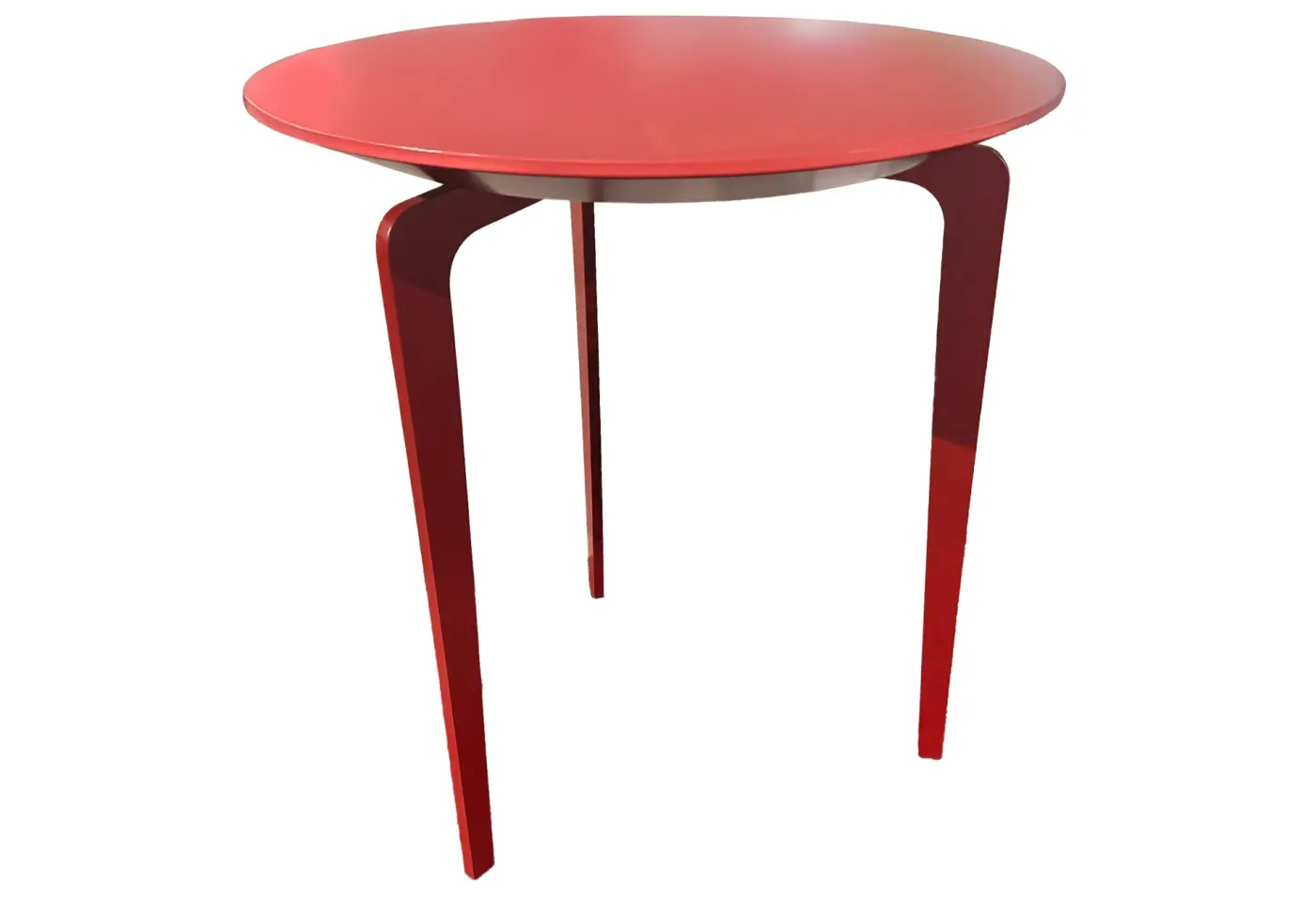 Beistelltisch Solo Rubin matt von Kettnaker Glas, Metall ca. 45x48,7cm