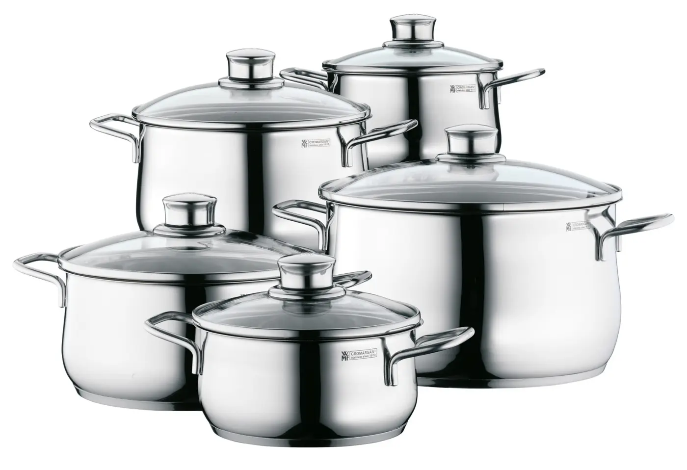 Kochtopf-Set 5-Tlg. Diadem Plus