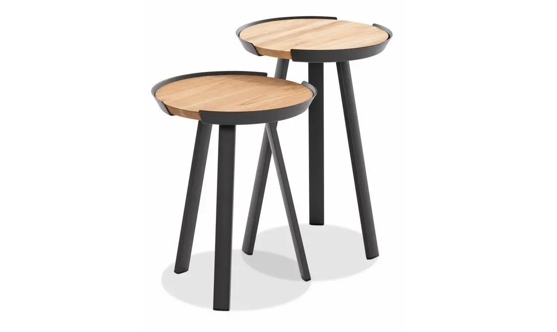 Beistelltisch 18926.. Teakholz ca. 40x50cm