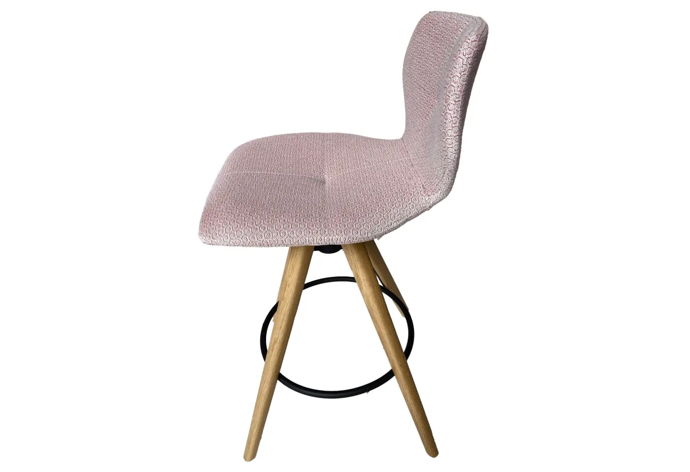 Barhocker 17681.9 Stoff Yves "Rose" ca. 44x85x51cm