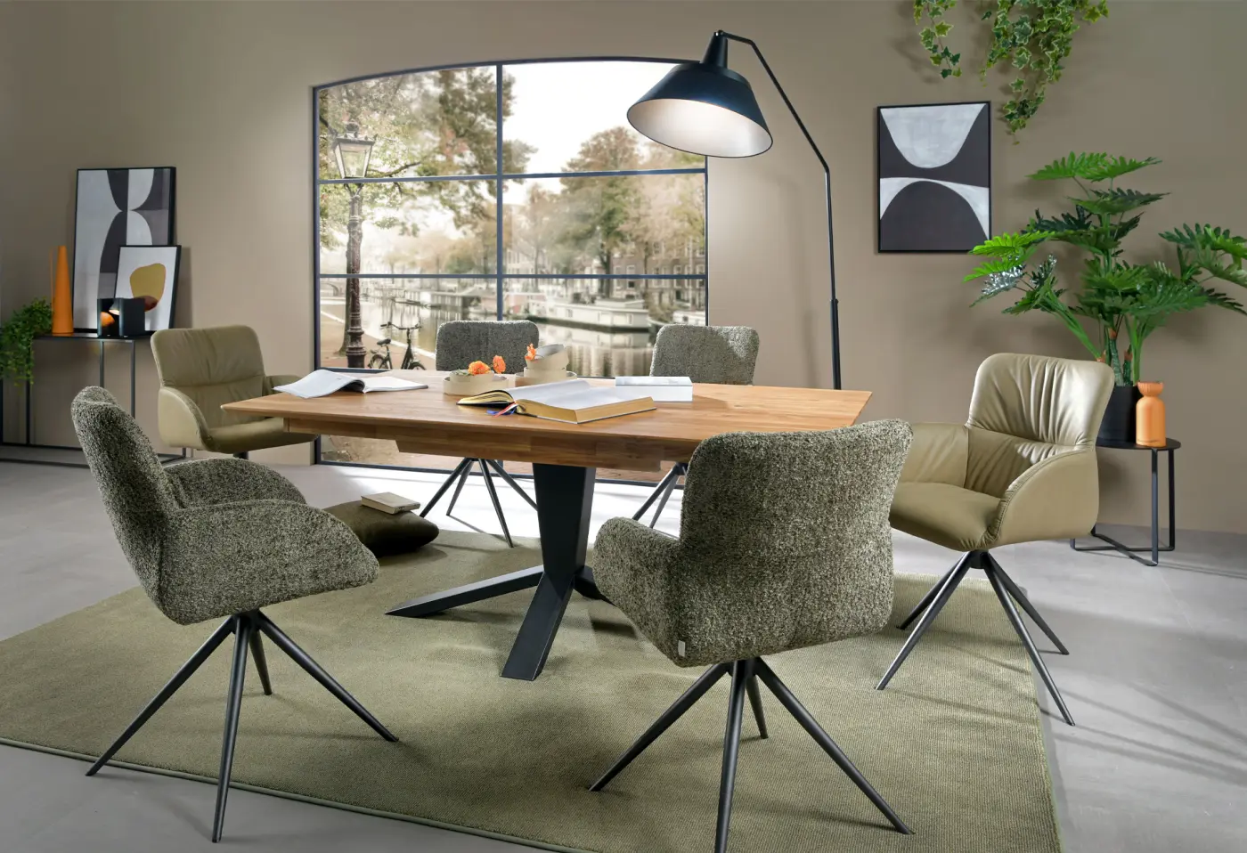 Stuhl 23784 Forest Stoff ca. 57x89x61cm