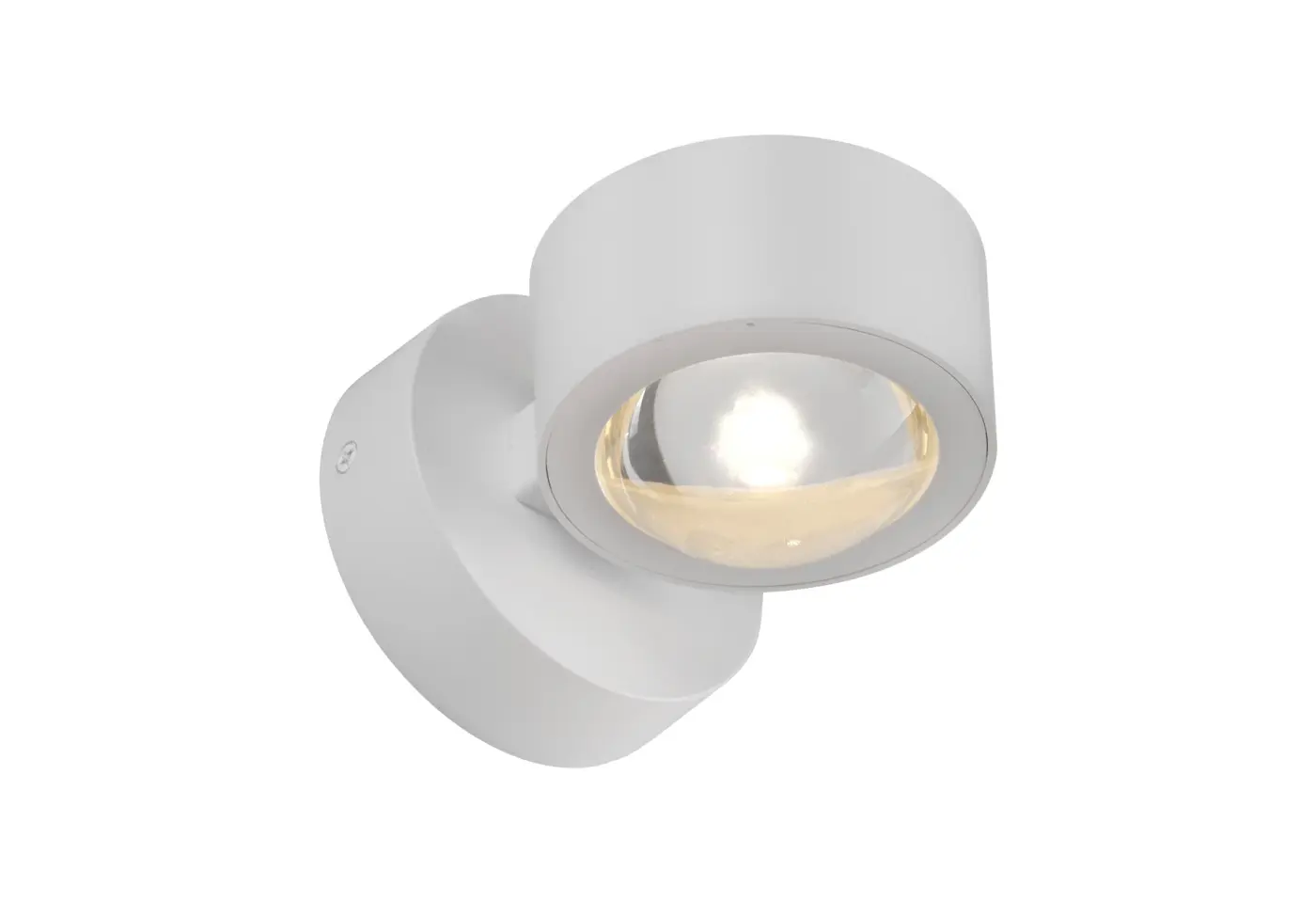 LED-Wandleuchte Chia weiss von Schöner Wohnen ca. 9,3x9,3x12,5cm