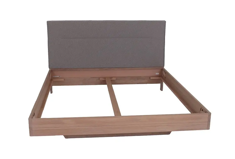 Bettanlage Float von Team 7 Eiche Weissöl ca. 180x200x39,5cm