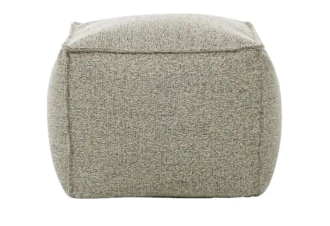 Hocker Roomio No. 4121 von Roomio Stoff Donna turtle melange medium mit Biese ca. 66x40x66cm