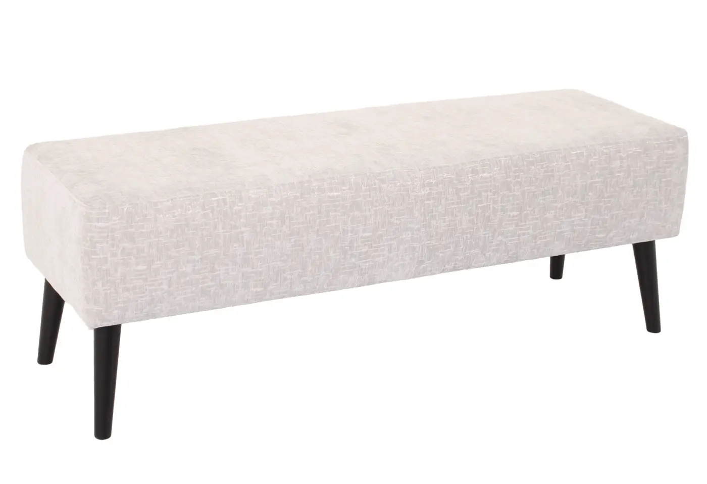 Bettbank 23293.1 Stone 60 light grey ca. 143x49x45cm