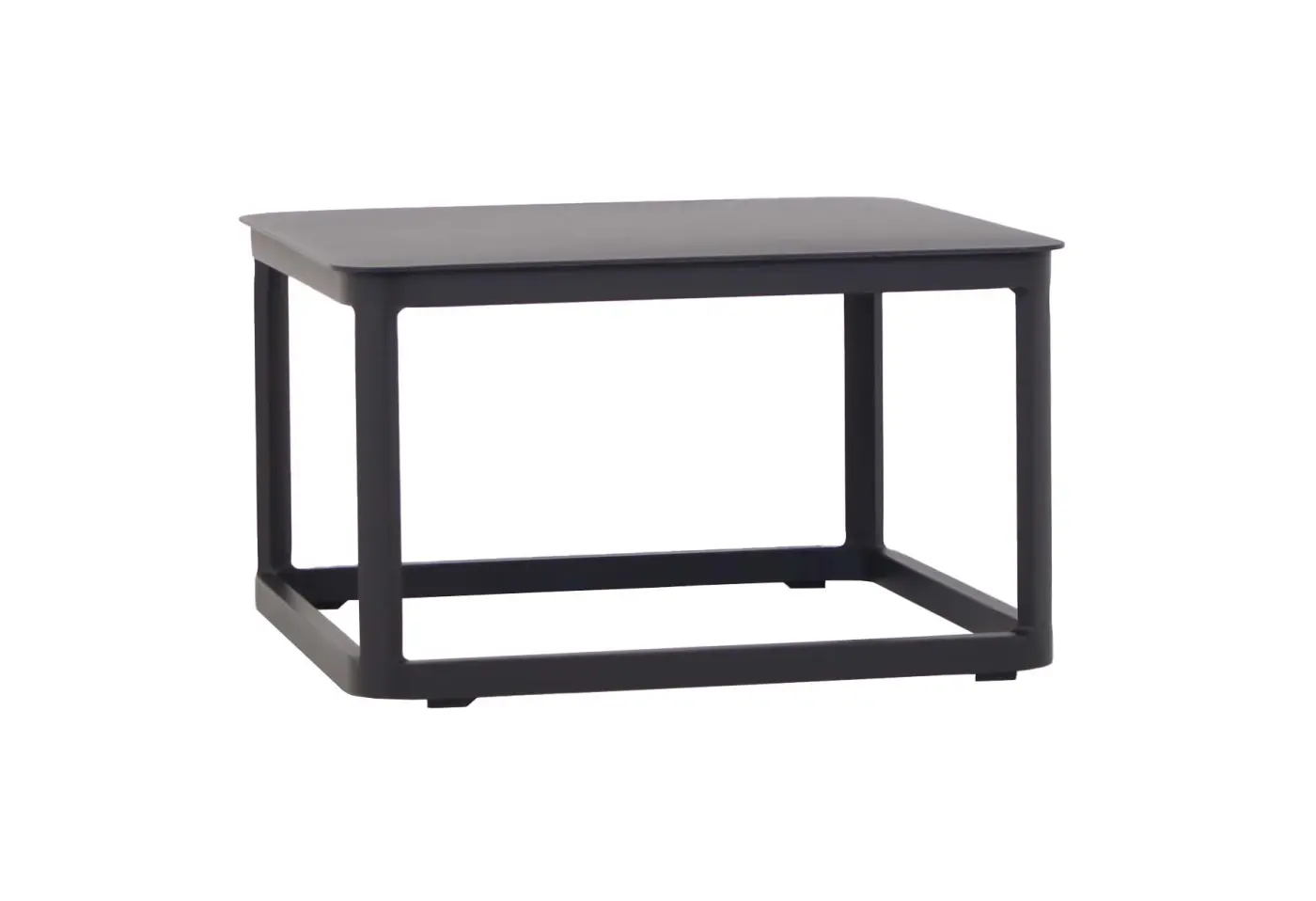 Beistelltisch MR Madeira Anthrazit von Musterring Aluminium ca. 60x60x35cm