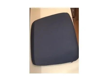 Kissen 7361.. stahlblau ca. 40x36cm