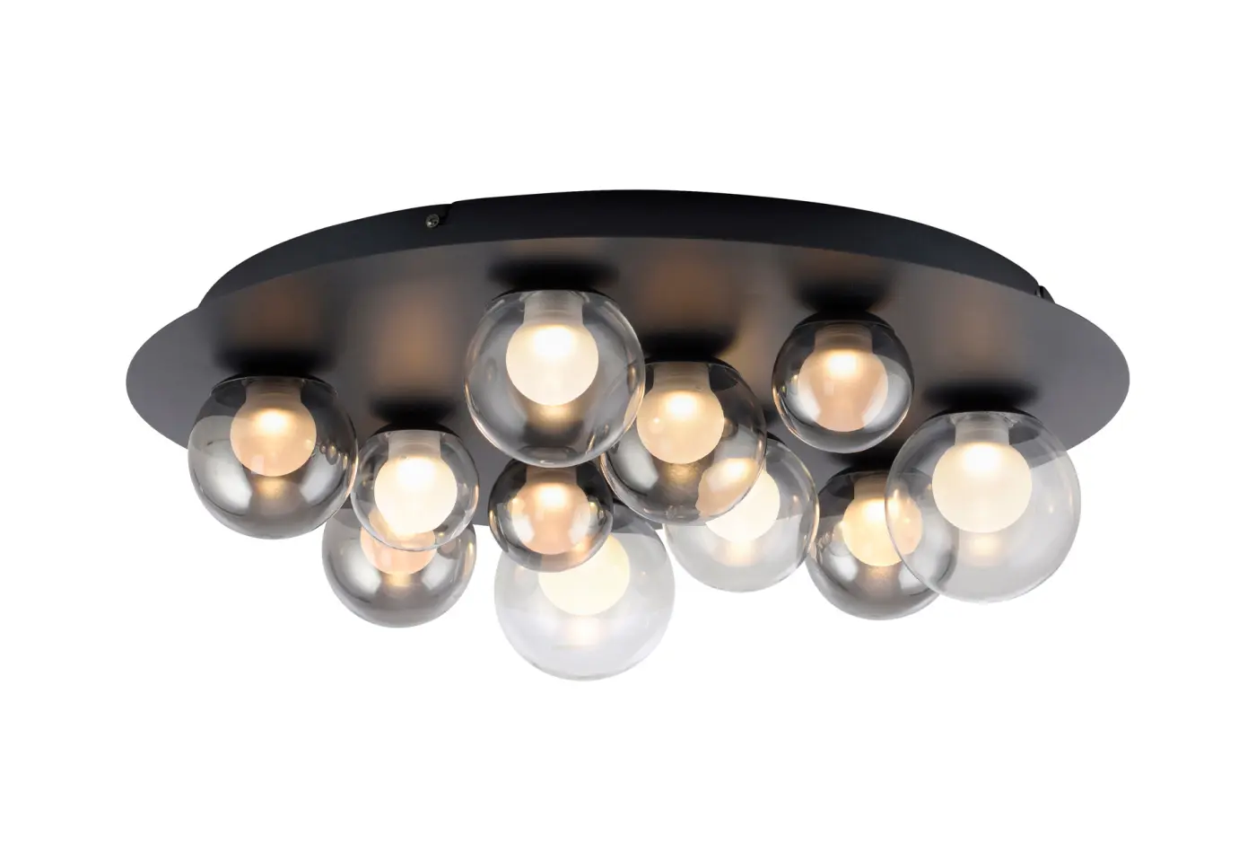 LED-Deckenleuchte Pure Popup mystic grey von Neuhaus Pure ca. 60x60x17x60cm