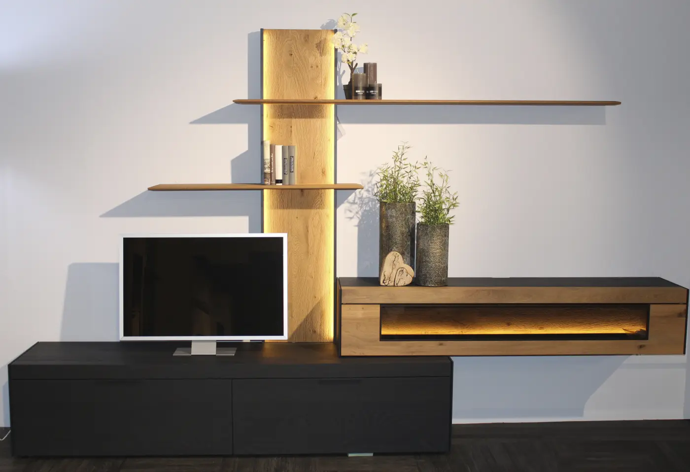 Wohnwand Yoris von Schöner Wohnen ca. 300x205x49cm