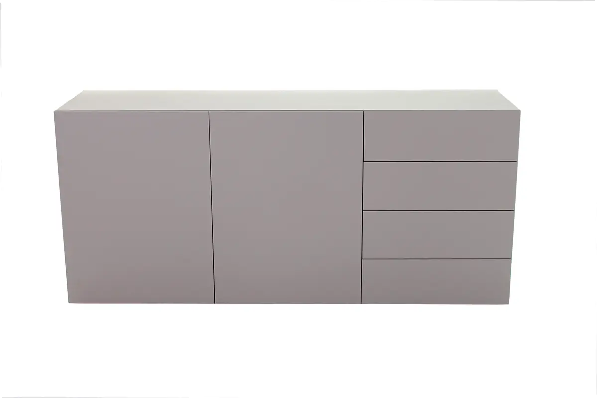 Sideboard Pure von Vifian Lack "Elfenbein" ca. 180x80x50cm