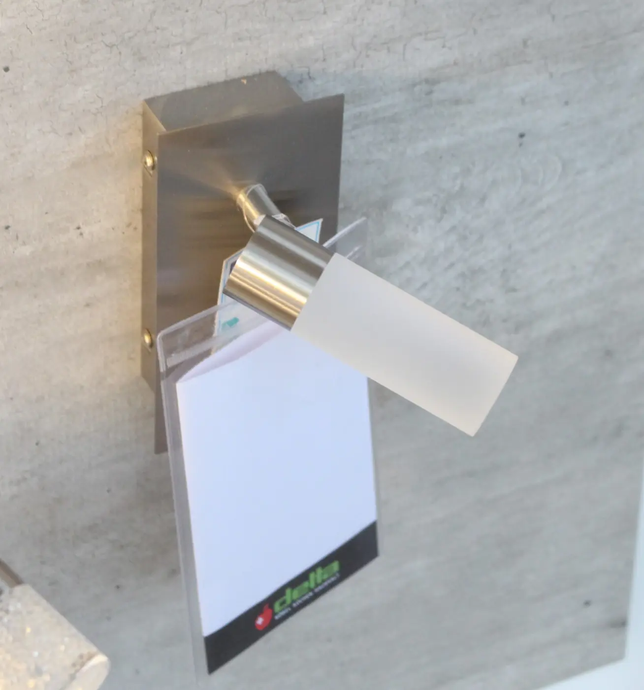 LED-Wandspot 7962.. Nickel matt