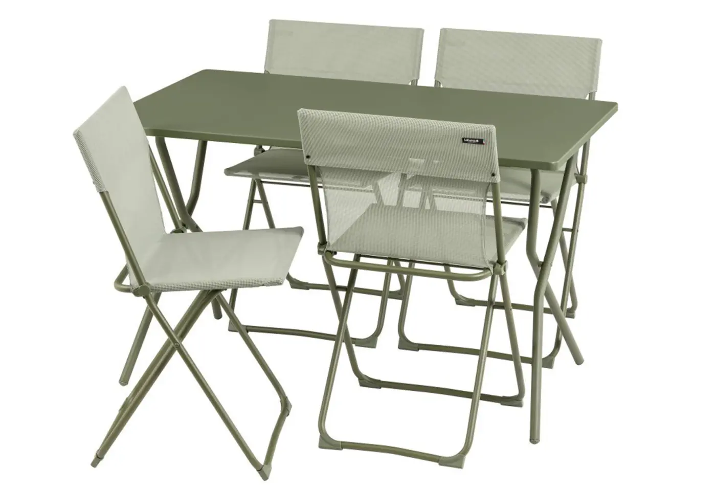 Tisch Balcony Grün Moss von Lafuma Stahl ca. 120x72x70cm