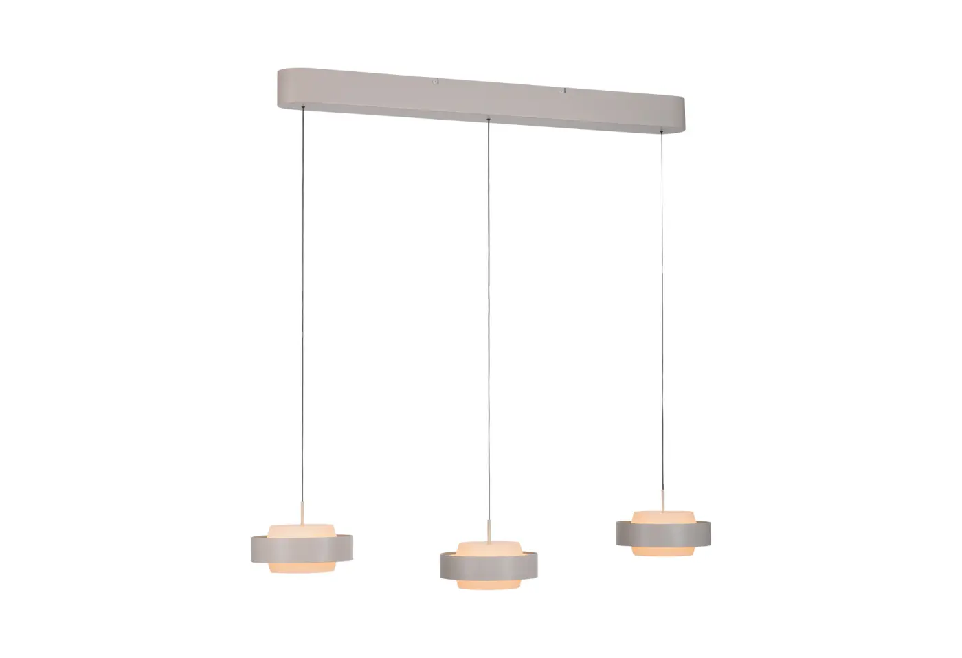 LED-Pendelleuchte Elmo sandbrise von Schöner Wohnen ca. 17,5x200x88,5cm