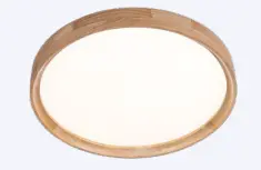 LED-Deckenleuchte 21643.. Weiss Kautschukholz, Kunststoff ca. 40x6,2cm