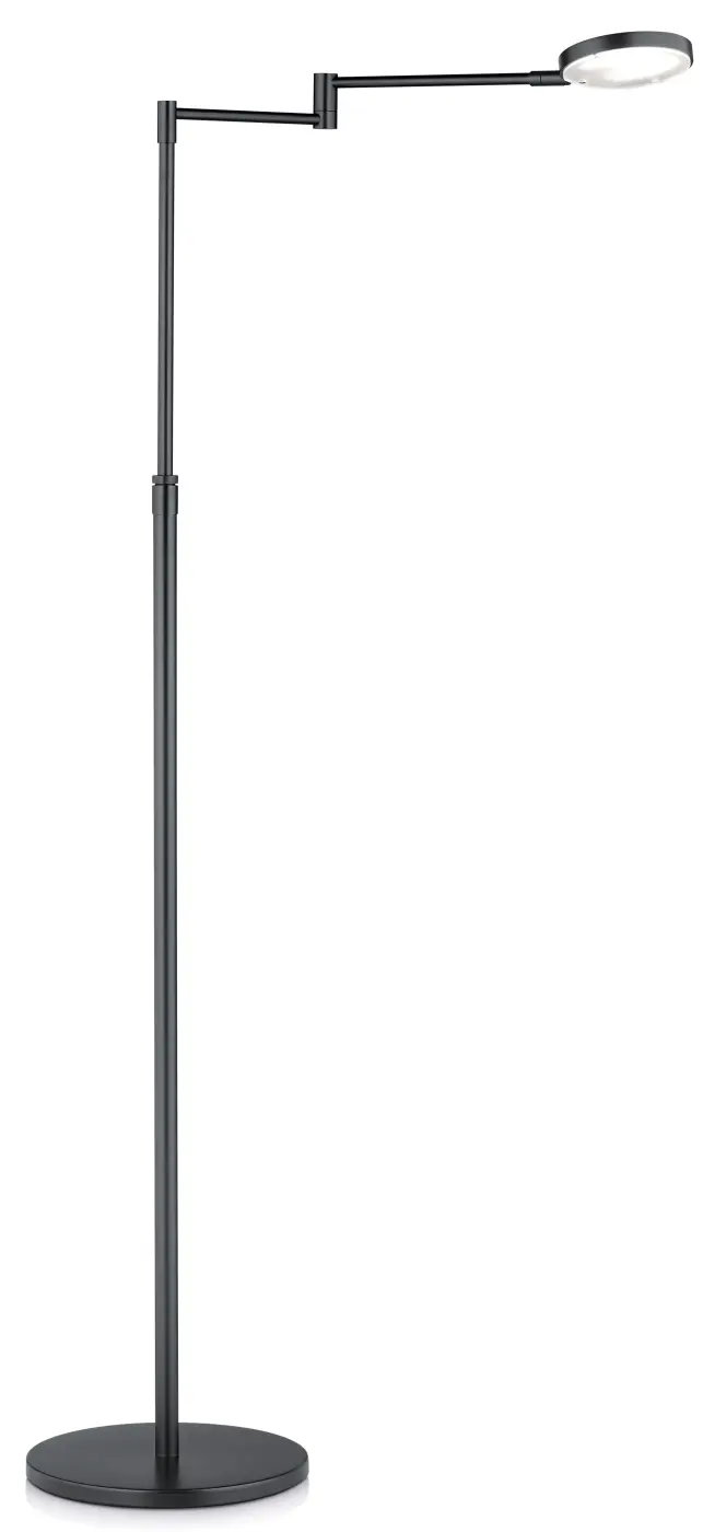 Stehleuchte 23775 mattnickel ca. 125cm