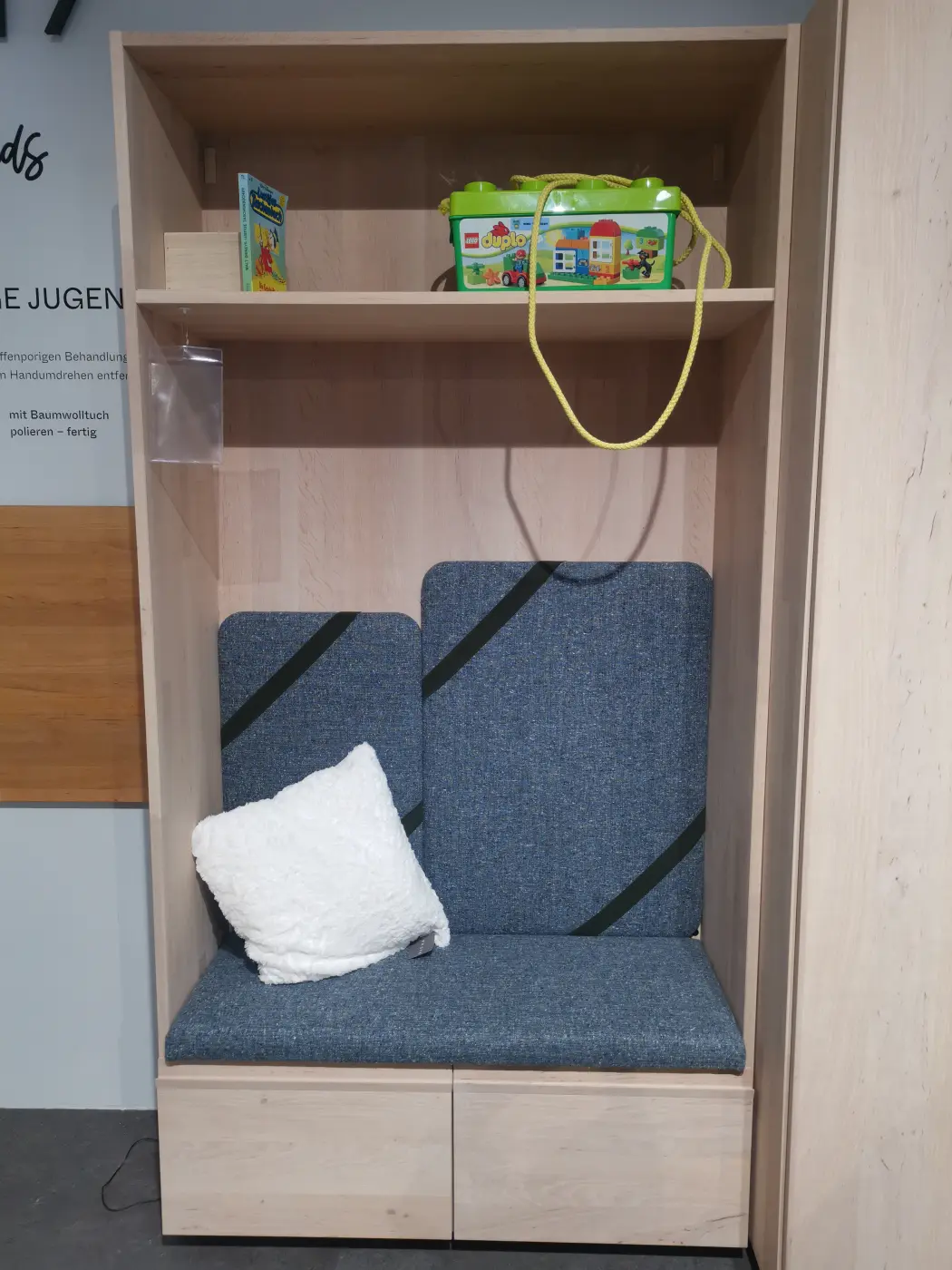 Regal Kids von Team 7 Erle Weissöl ca. 100x197x41,7cm