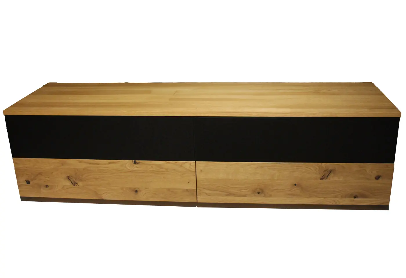 TV-Möbel Cubus Home-Entertainment von Team 7 Eiche Wildsortierung Naturöl