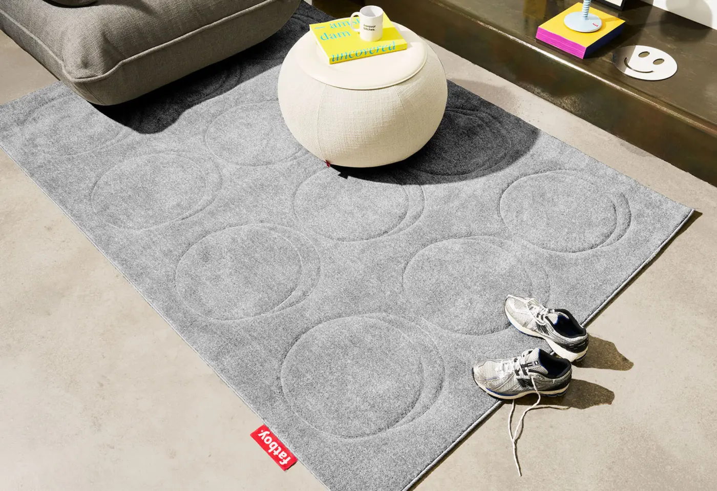 Teppich Dot Carpet Cloud Grey von Fatboy Polypropylene ca. 230x160cm