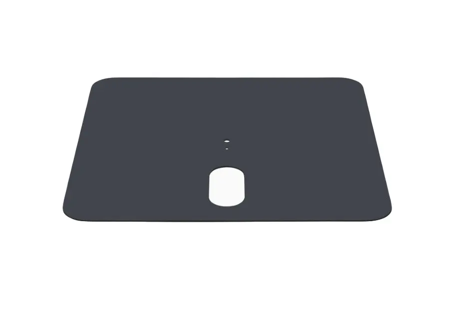 Decorplatte 350 01 113 320 Anthrazit von Glatz Aluminium ca. 62,7x62,7x0,3cm