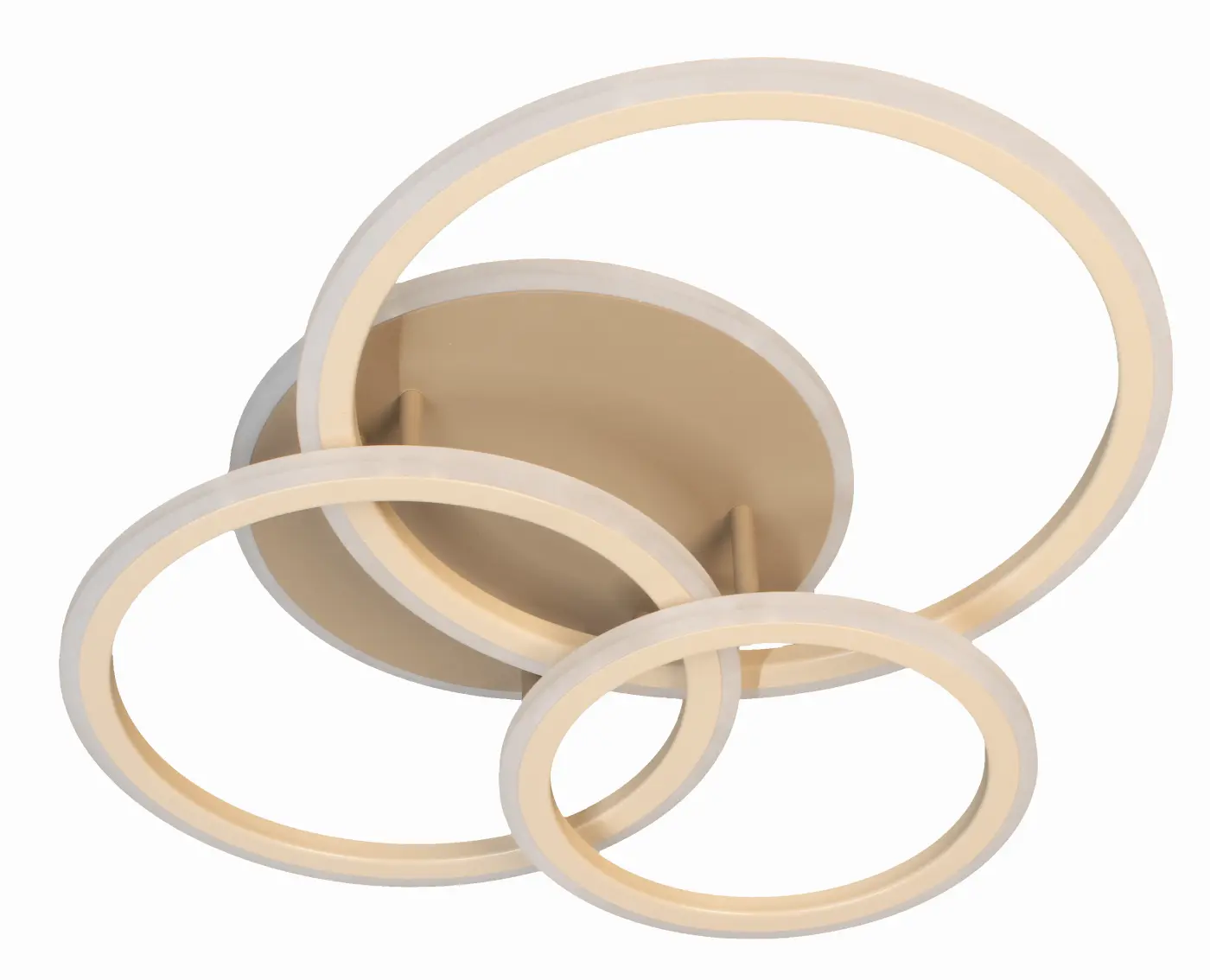 Deckenleuchte 23998 Sandfarben Aluminium ca. 60cm