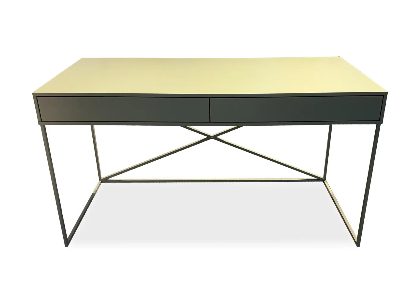 Funktionstisch Valendas Lack piniengrün ca. 153,2x77,5x60cm