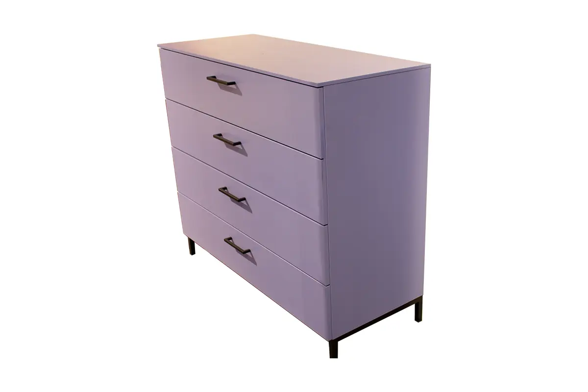 Kommode 3784.50.. Very peri matt ca. 100x79x41cm