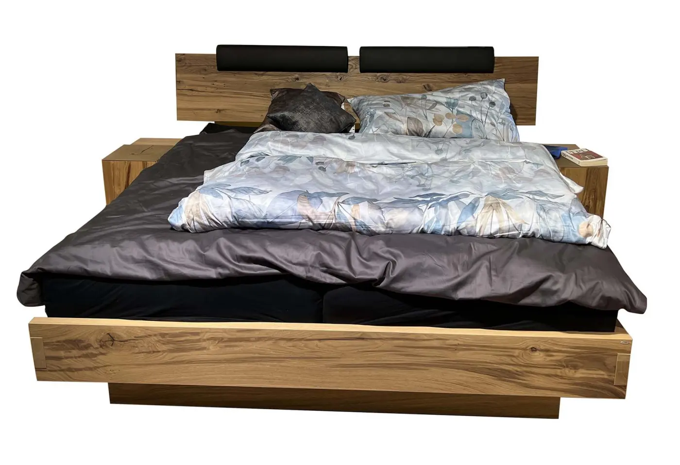 Bettanlage V-Alpin sleeping von Voglauer Eiche Altholz ca. 180x200 x50cm