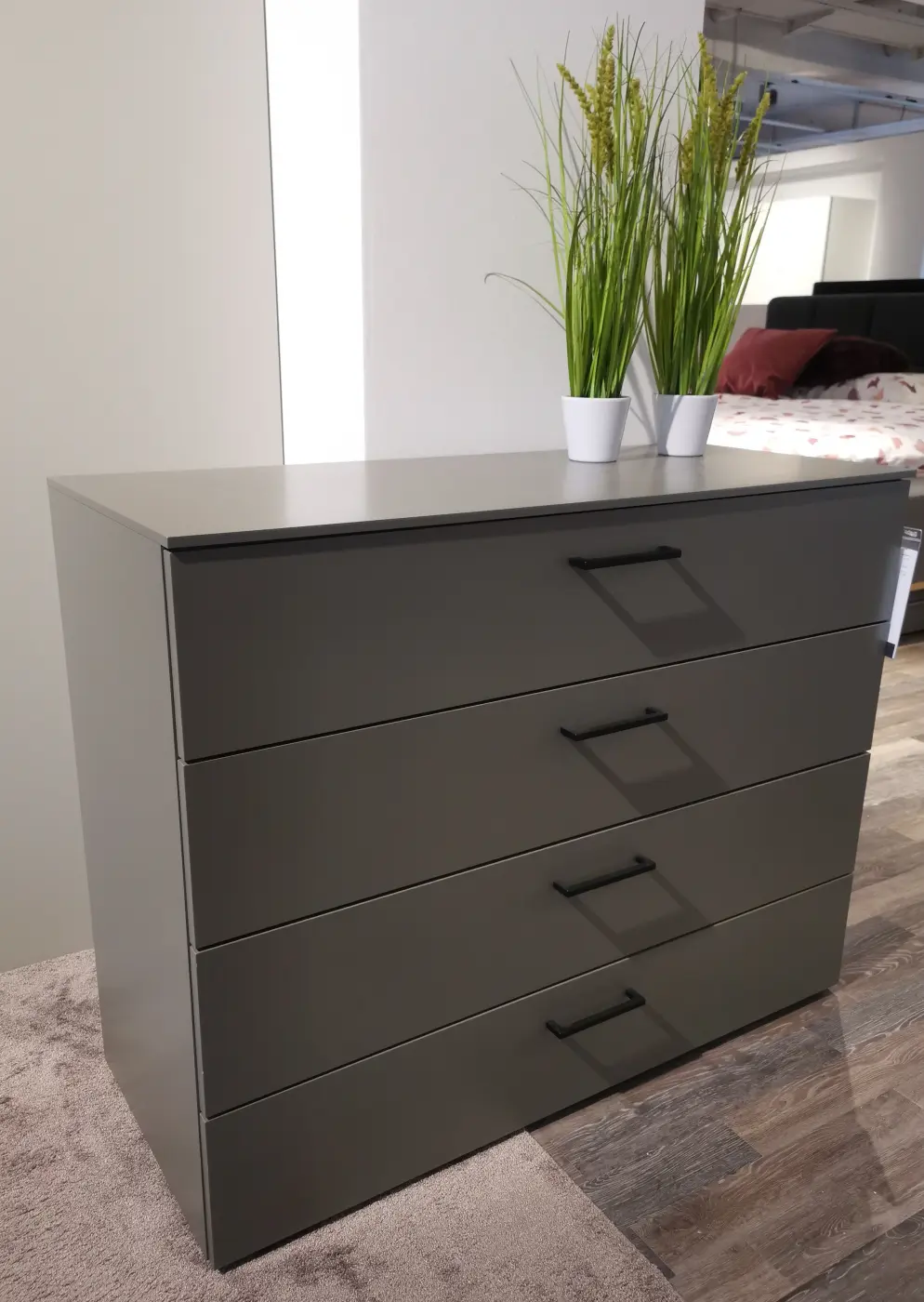 Kommode 3784.42.. Quarzgrau matt ca. 100x79x41cm