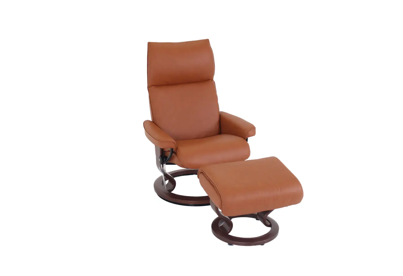 Ruhesessel Aura von Stressless Leder Paloma New Cognac