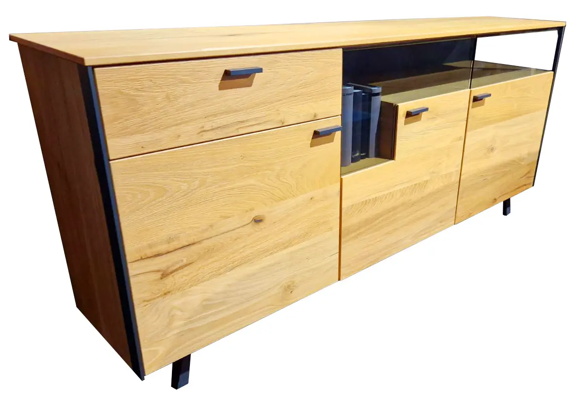 Sideboard Andra von Schöner Wohnen Eiche rustico hell geölt ca. 182x43x72cm