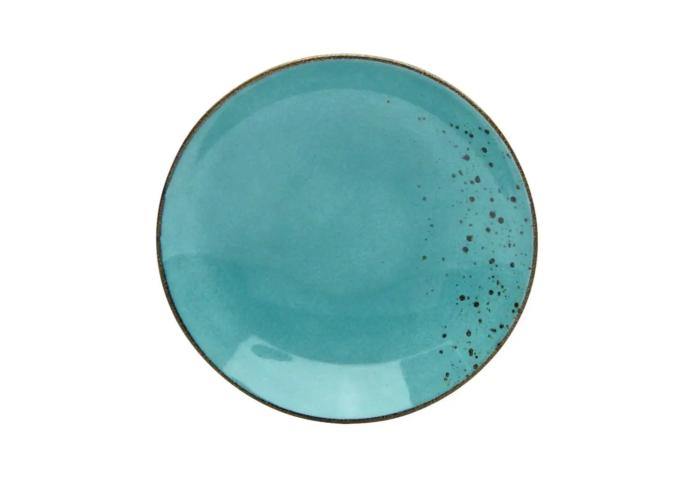 Suppenteller/22 Nature Wasserblau Wasseblau Steinzeug ca. 22cm