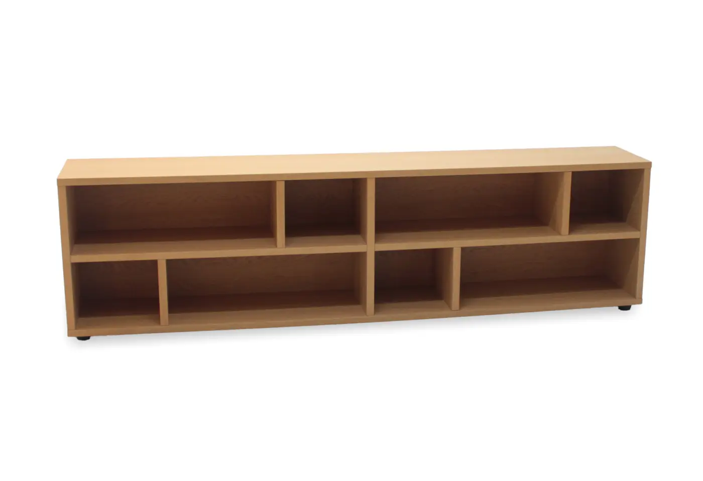 Sofaregal Valendas Eiche Sand furniert ca. 220x60,5x36,8cm