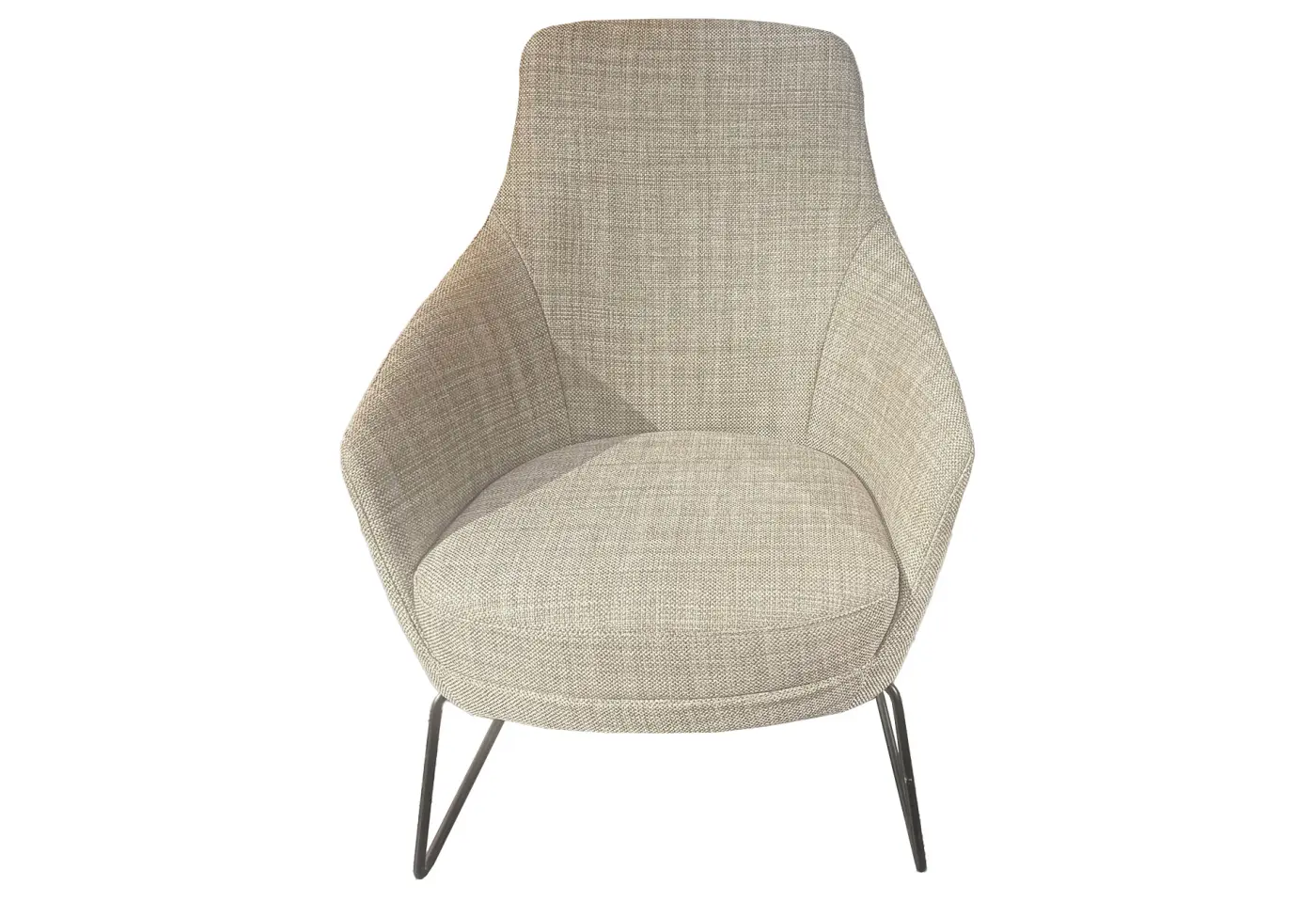 Sessel MR 6550 Schwarz matt von Musterring ca. 45x53cm