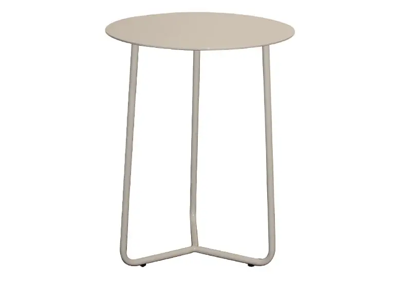 Beistelltisch MR Fabia von Musterring Lack seidengrau ca. 38x48cm