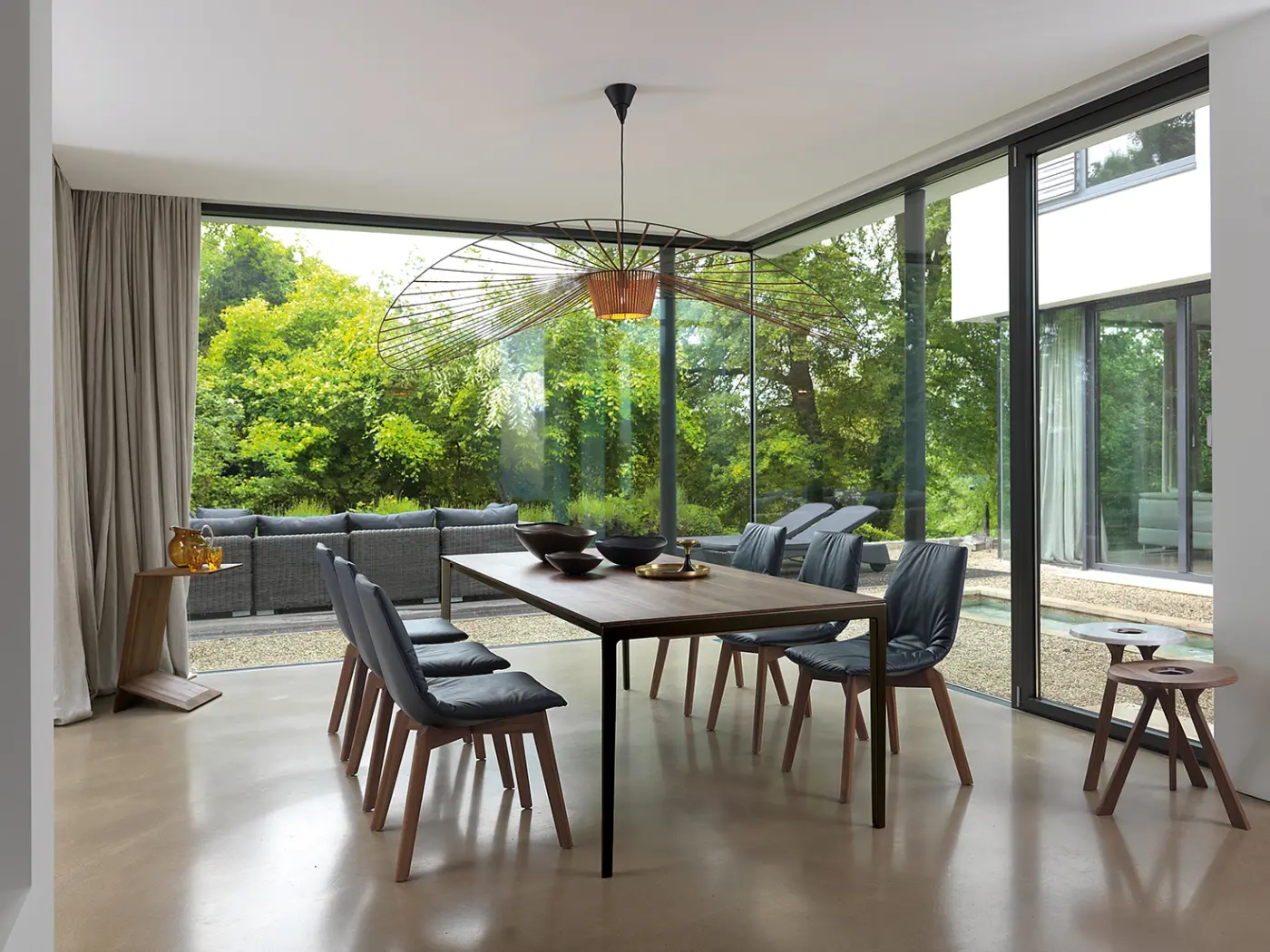 Auszugstisch Tak von Team 7 Nussbaum, Naturöl ca. 200x100x75cm