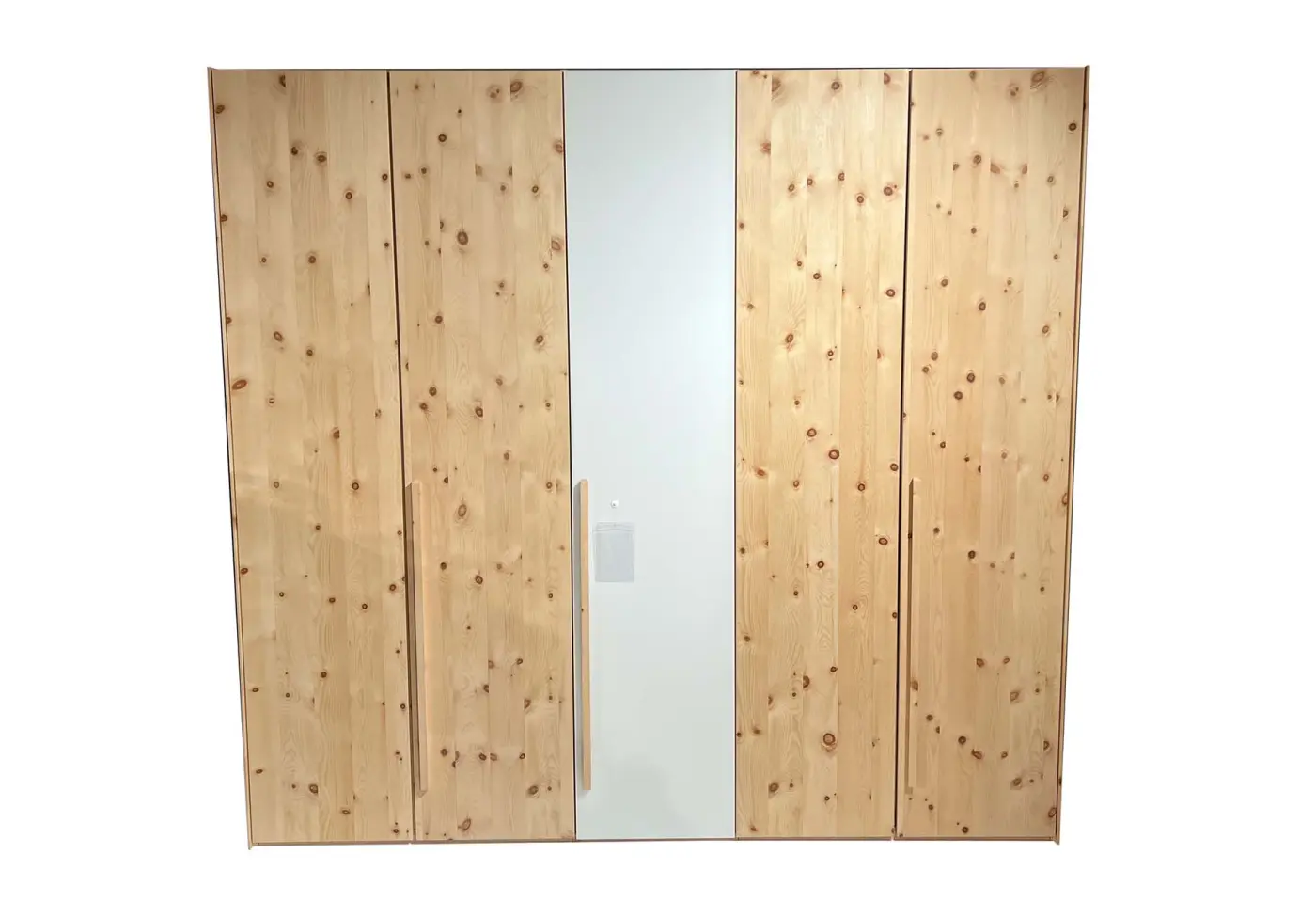 Drehtürenschrank Soft von Team 7 Zirbe roh, unbehandelt ca. 241,9x226x62,5cm