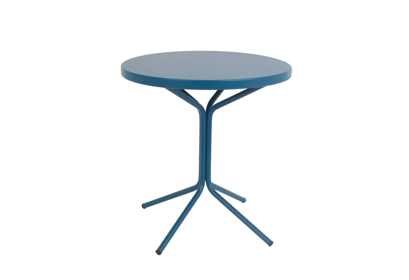 Beistelltisch Pix Kaliblau von Schaffner Stahlblech ca. 54x54cm