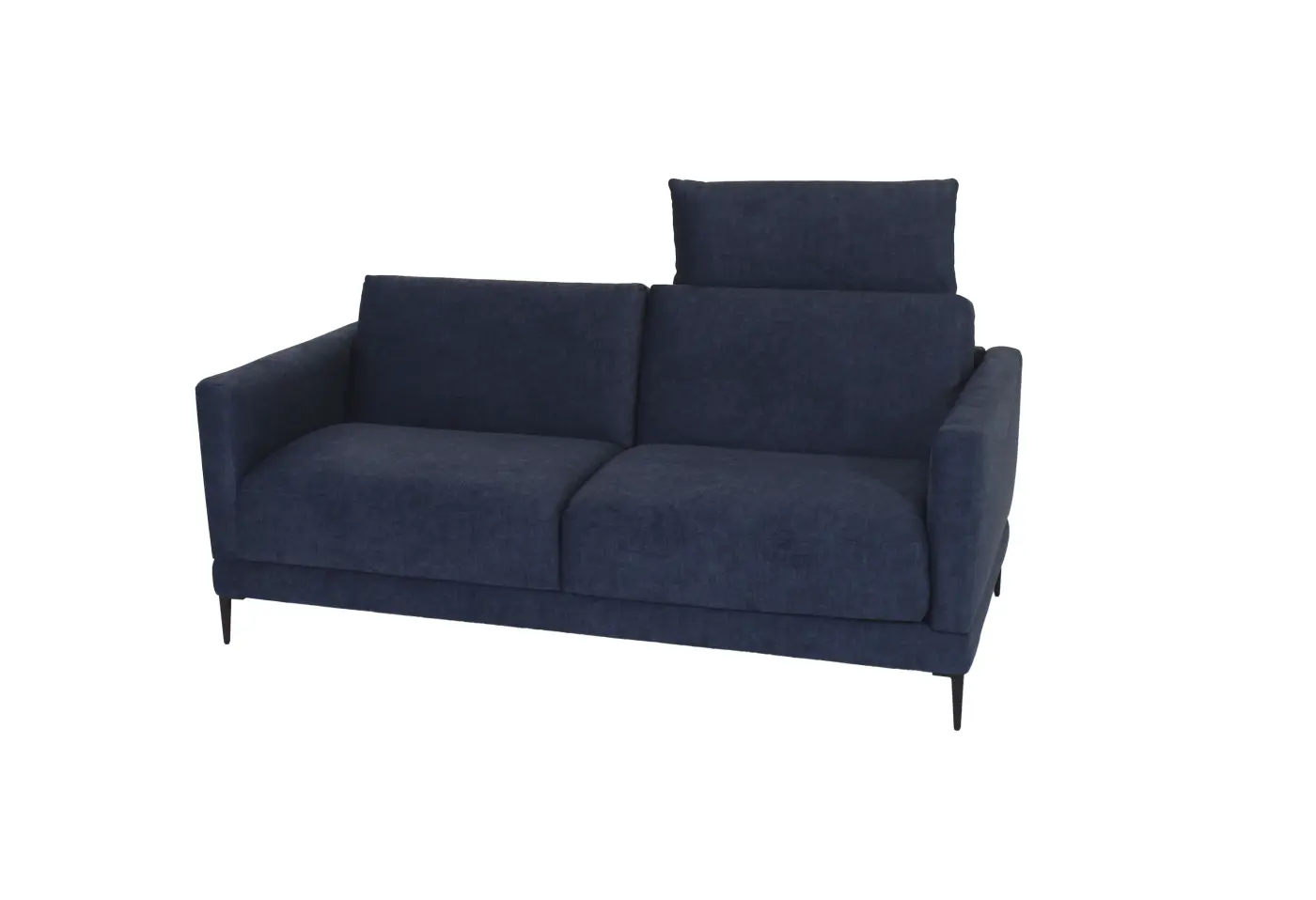 Bettsofa 22740.. Stoff Miro blue (dunkelblau)