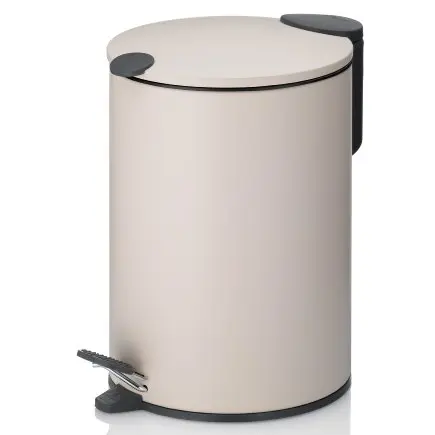 Kosmetikeimer 23619 beige von Kela Metall