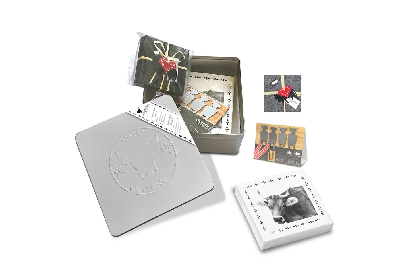 Apéro-Box Kuh, 4-Tlg