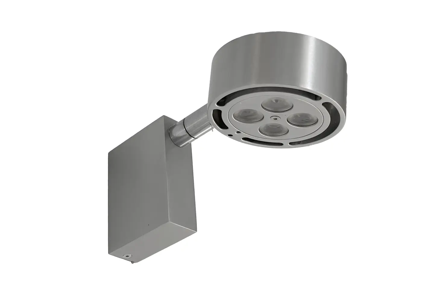 LED-Strahler 14790223.. Aluminium gebürstet Metall ca. 9cm