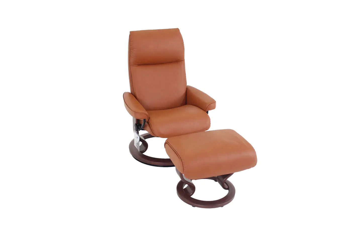 Ruhesessel Aura von Stressless Leder Paloma New Cognac