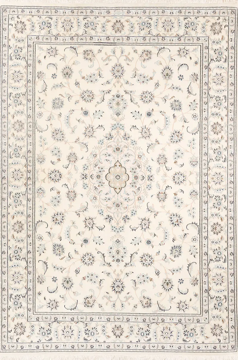 Teppich Nain 183859 von Negra Wolle mit Seide ca. 301x204cm