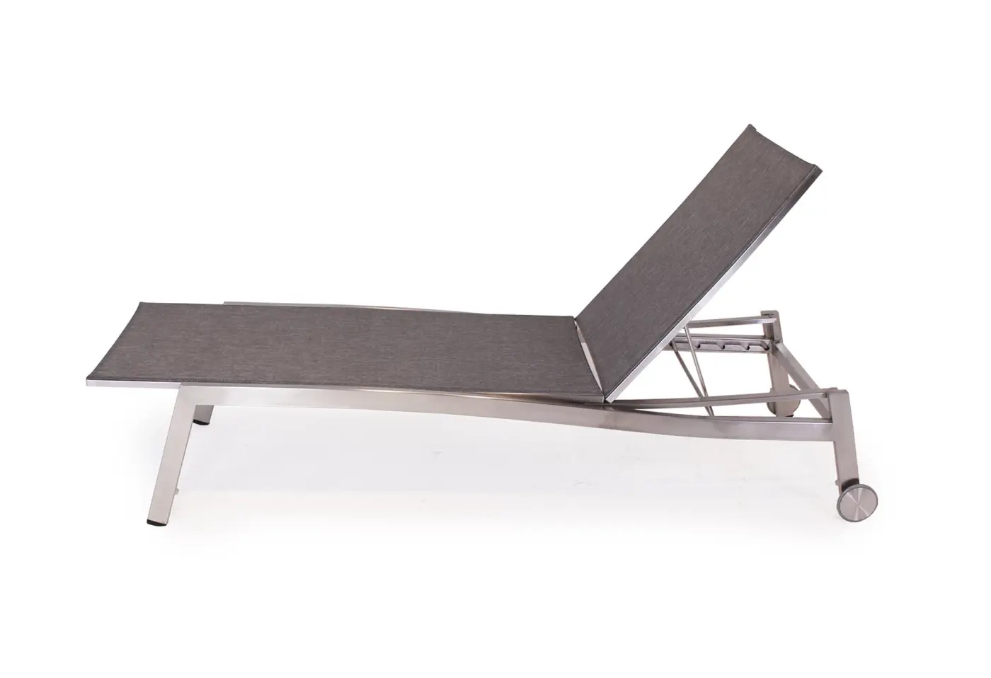 Rollenliege 17105 Grau Textilen ca. 201x38x70cm