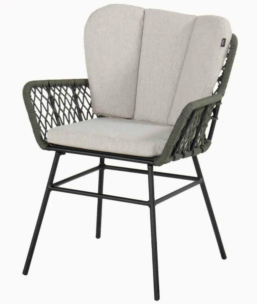 Stuhl Benet Beige von Schöner Wohnen Outdoorstoff ca. 60x90x55cm