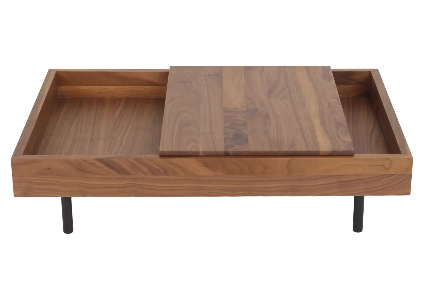 Couchtisch 906 Sina von Rolf Benz Amerikanisches Nussbaum massiv lackiert ca. 94x63x24cm