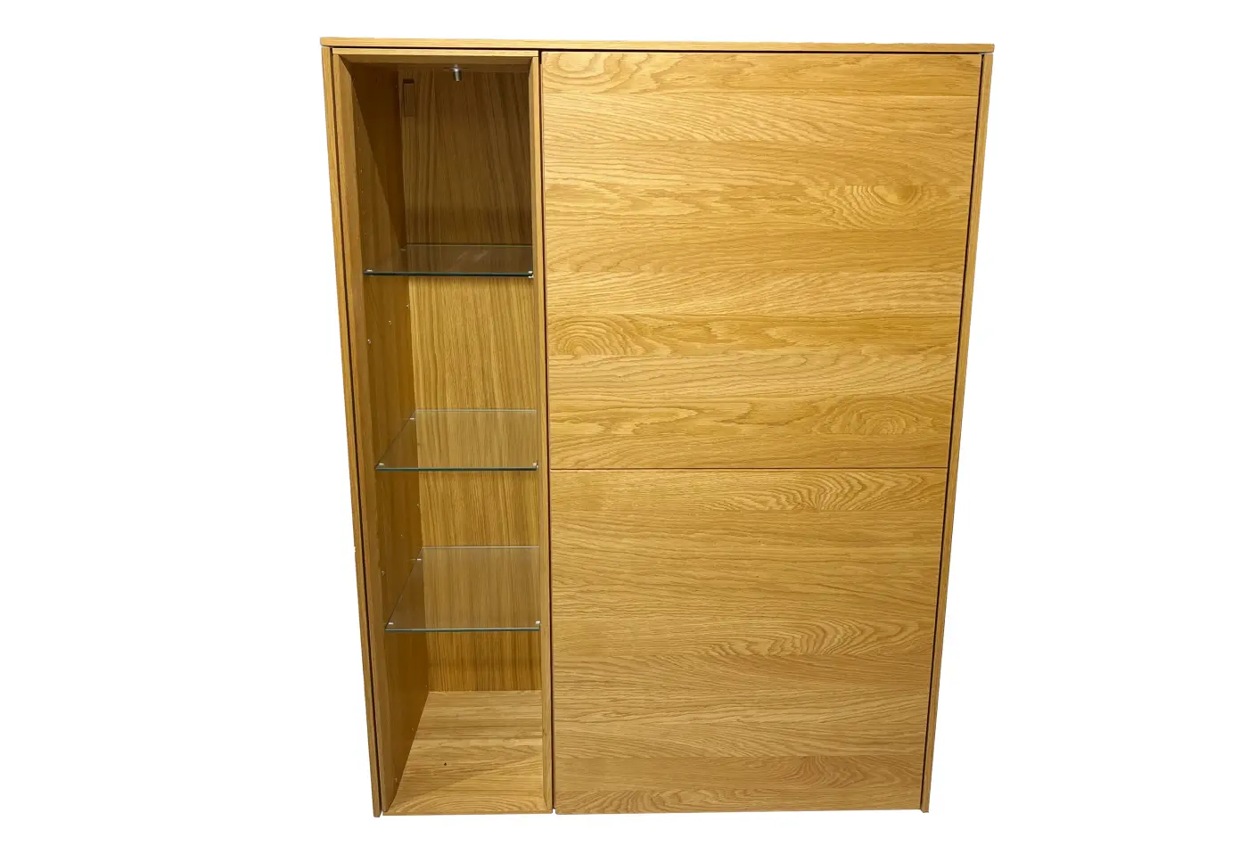 Highboard 4 Filigno von Team 7 Aussen / Innen: Eiche / Buche ca. 97,8x134,2x41,8cm