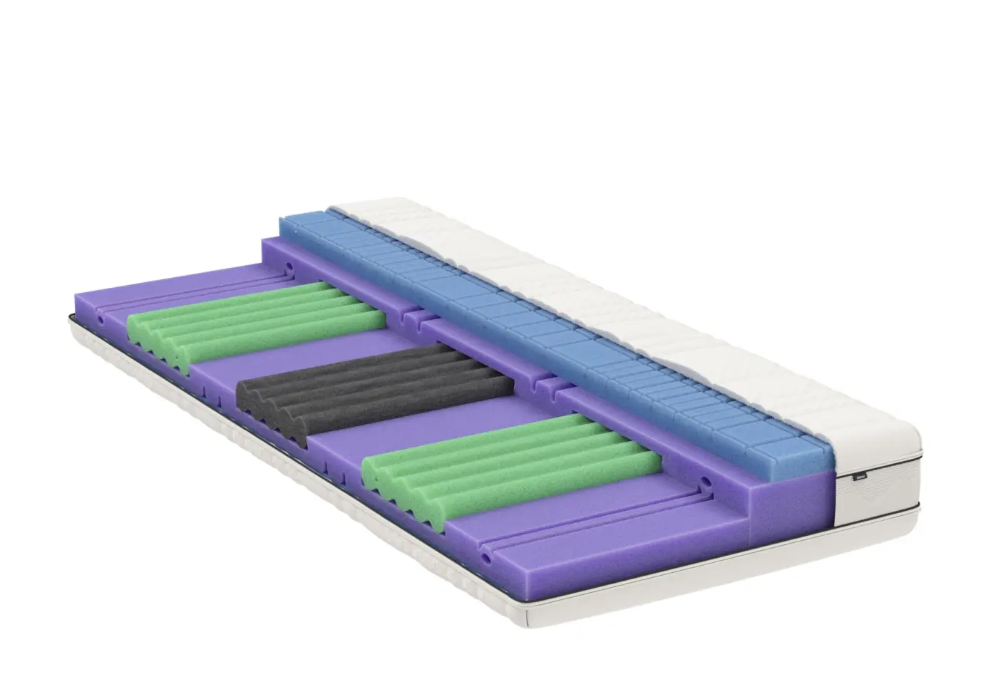 Matratze VitaClass von Bico Doppeljersey VitaZone ca. 140x200cm