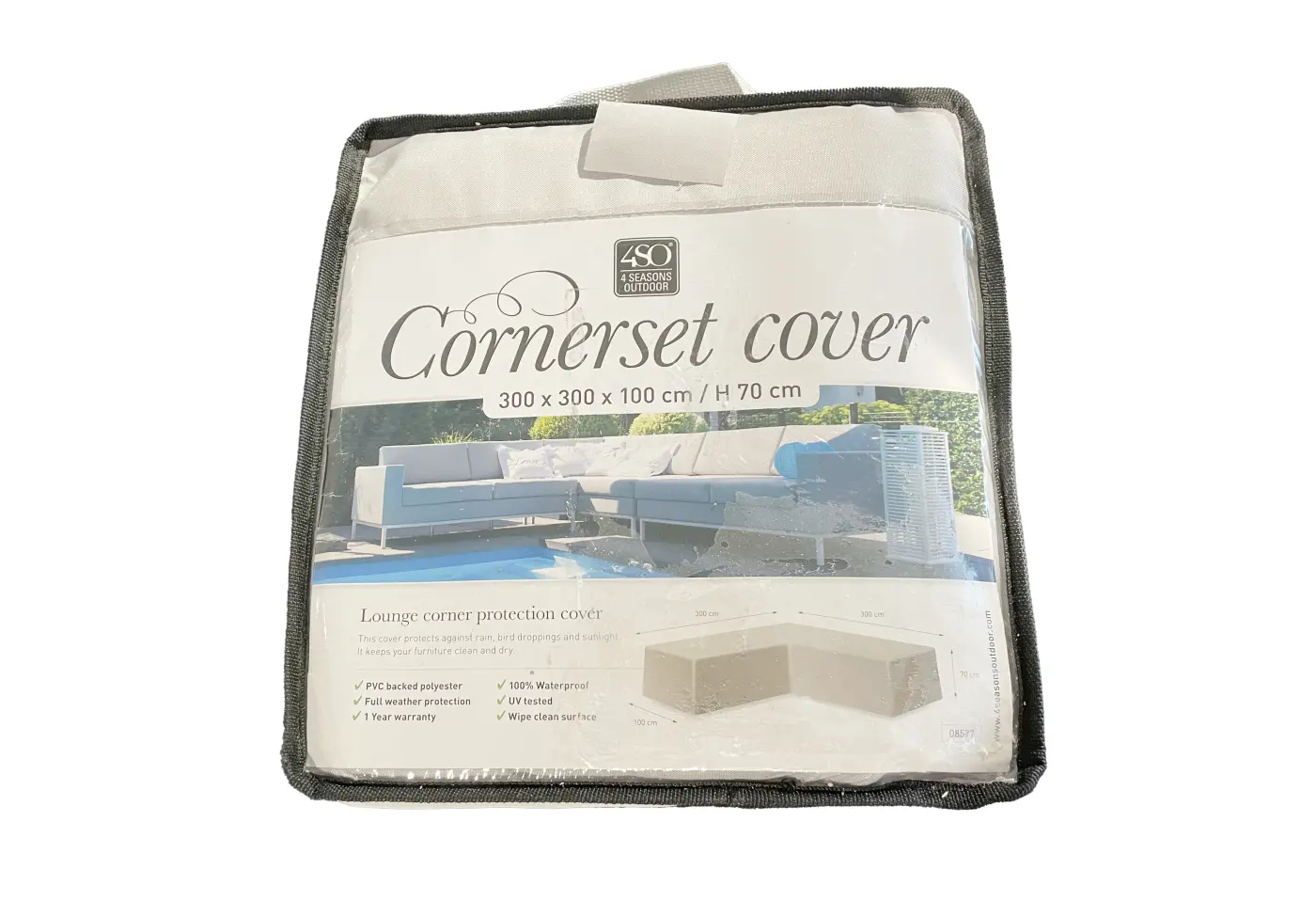 Schutzhülle 8345.. Grau Polyester ca. 300x300x70x100cm