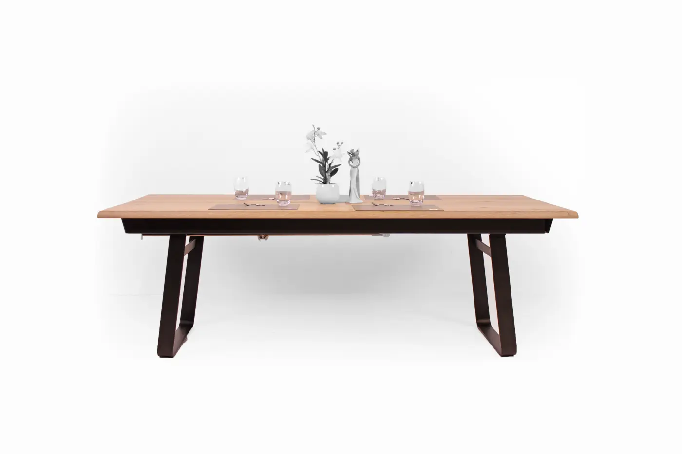 Esstisch Nox von Team 7 Wildeiche, weiss geölt ca. 225x100x75cm